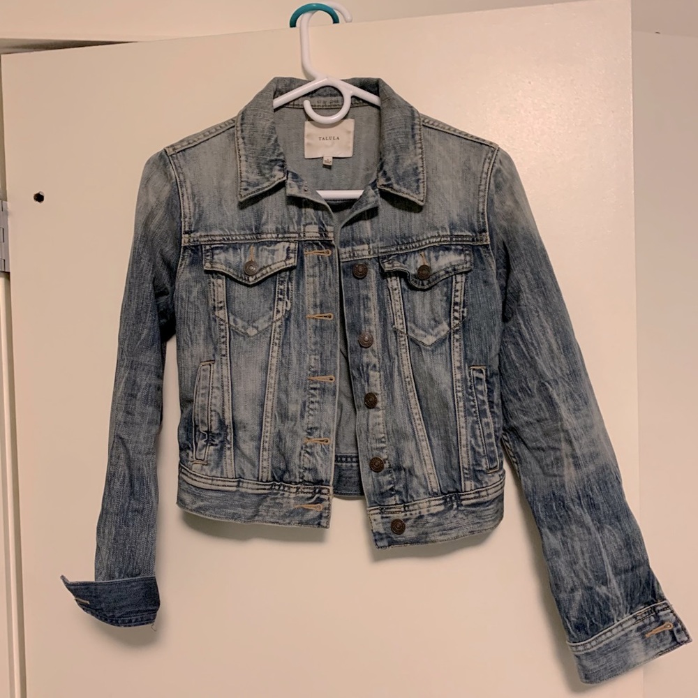 Talula Cropped Jean Jacket